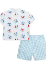 Little Me Breezy Short Set