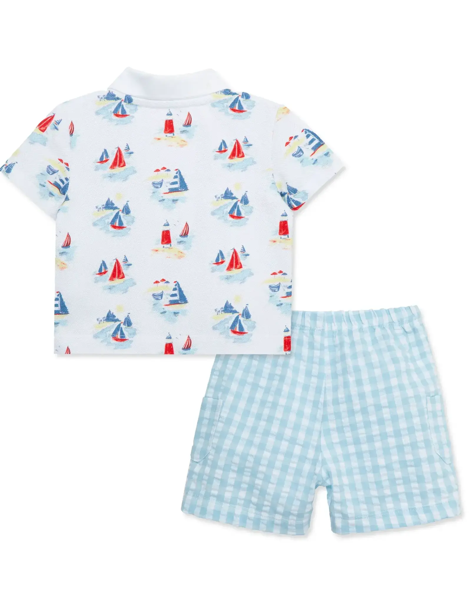 Little Me Breezy Short Set