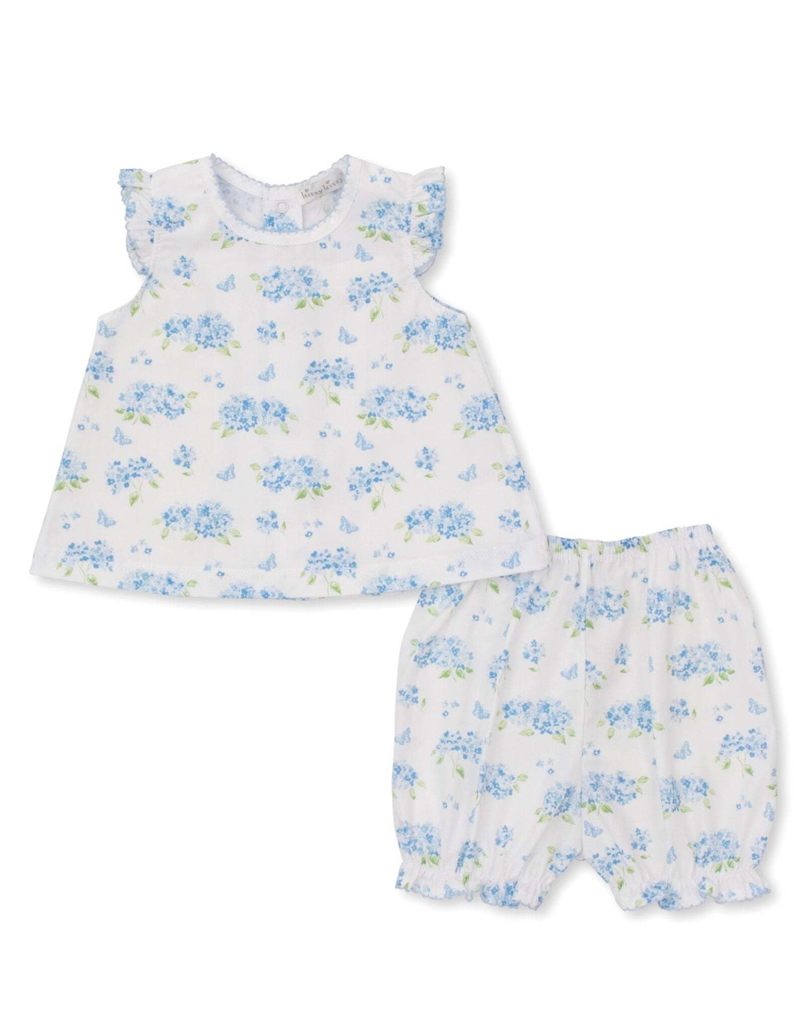 Kissy Kissy Heavenly Hydrangeas Sunsuit Set