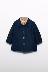 Abel & Lula Boys Navy Trench Coat w/ interior vest
