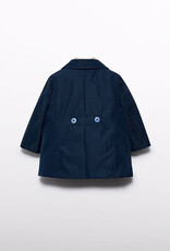 Abel & Lula Boys Navy Trench Coat w/ interior vest