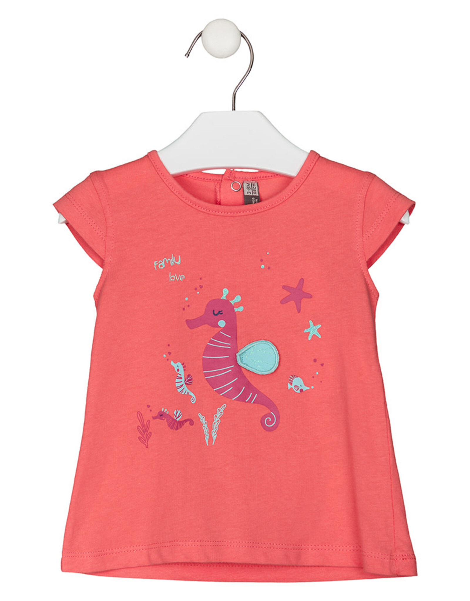 Losan Under the Sea Seahorse Tank Top