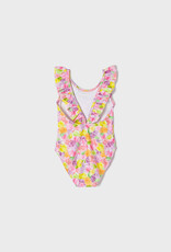 Mayoral Lilac Printed Swimsuit