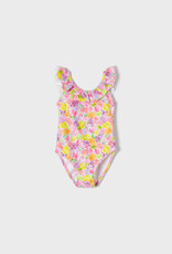 Mayoral Lilac Printed Swimsuit