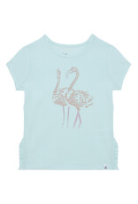 Deux Par Deux Blue Glass T-Shirt