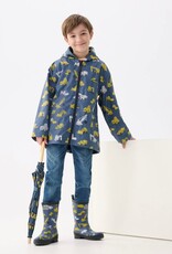 Hatley Under Construction Zip Up Rain Jacket