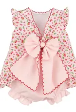 Pink Summer Berries Bloomer Set