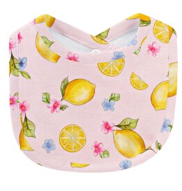 Baby Club Chic Fresh Lemons Printed Bib