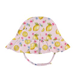 Baby Club Chic Fresh Lemons Printed Sun Hat