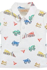 Baby Club Chic Construction Printed Tee w/Short