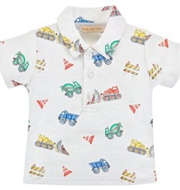 Baby Club Chic Construction Printed Tee w/Short