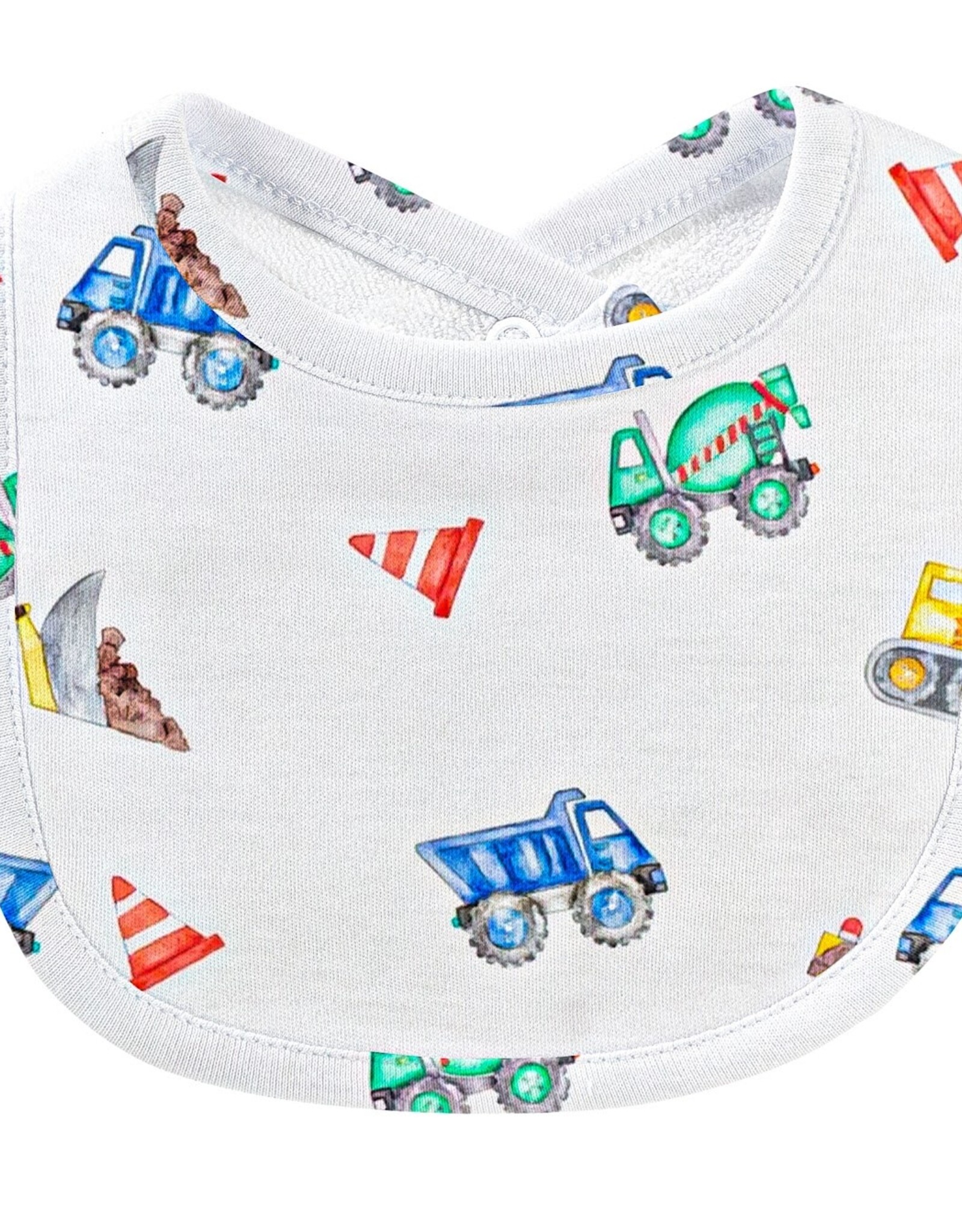Baby Club Chic Construction Printed Bib