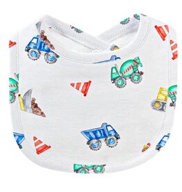 Baby Club Chic Construction Printed Bib