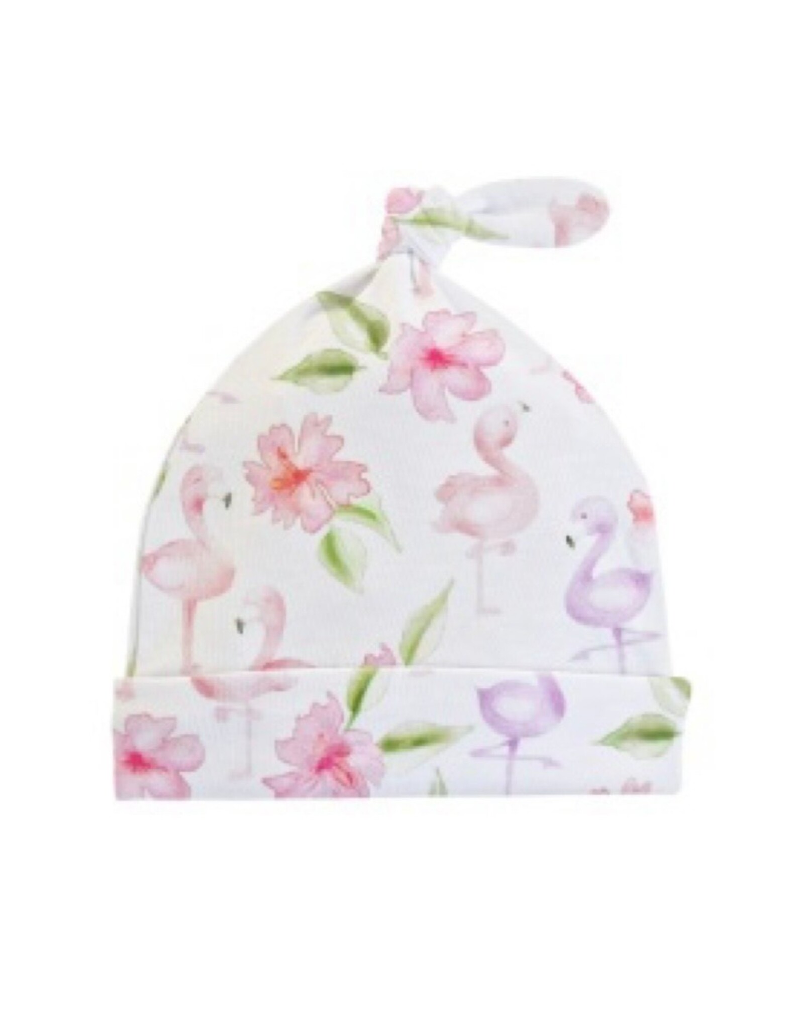 Baby Club Chic Flamingos Hat with Knot