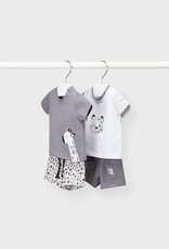 Mayoral Animal 4 pc Short Set