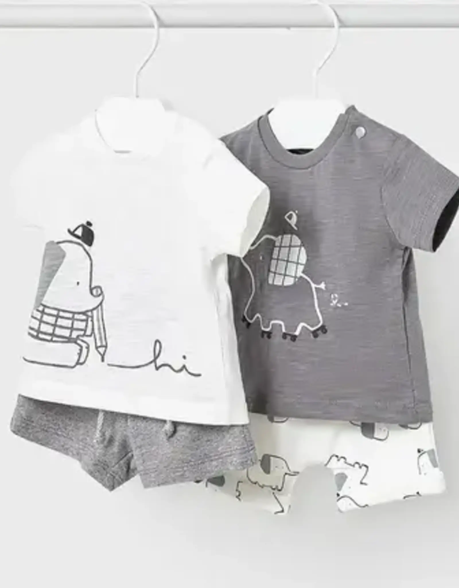 Mayoral Shadow Gray 4 Pc Knit Set