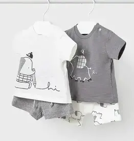 Mayoral Shadow Gray 2 Pc Knit Set