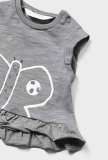 Mayoral Elephant Grey 4 Pc Short Set