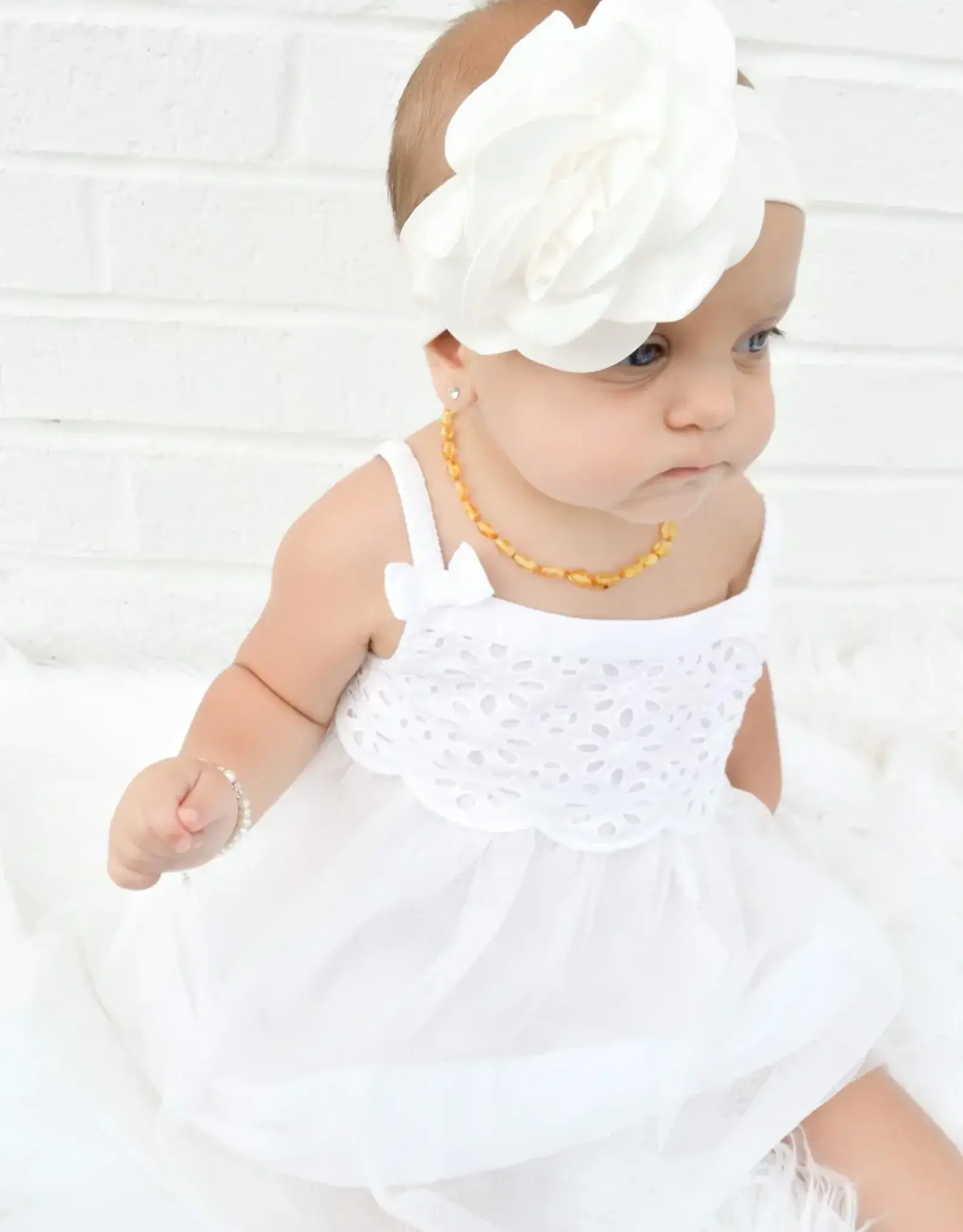 Cherished Moments Honey Amber Teething Necklace