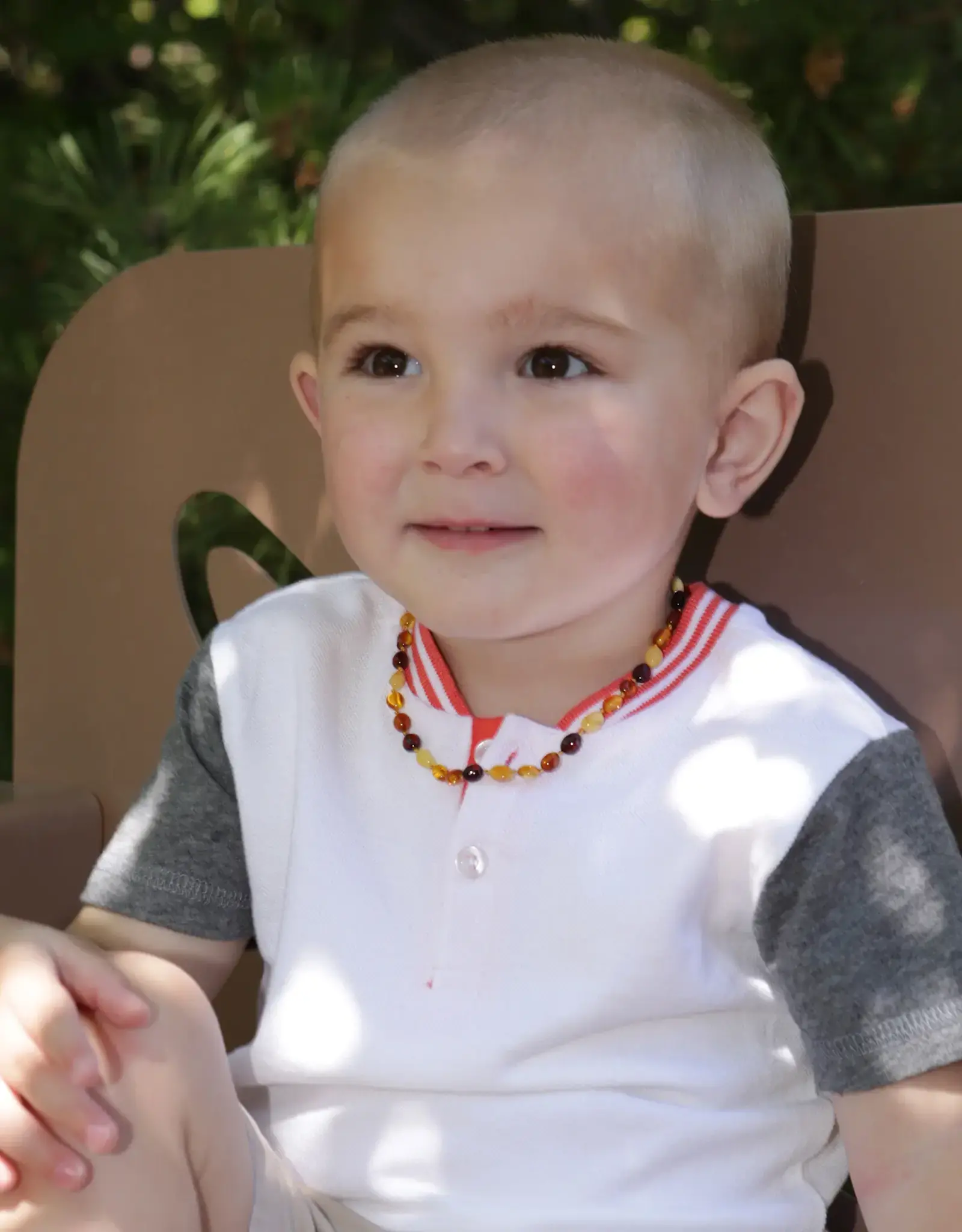 Cherished Moments Multi Amber Teething Necklace