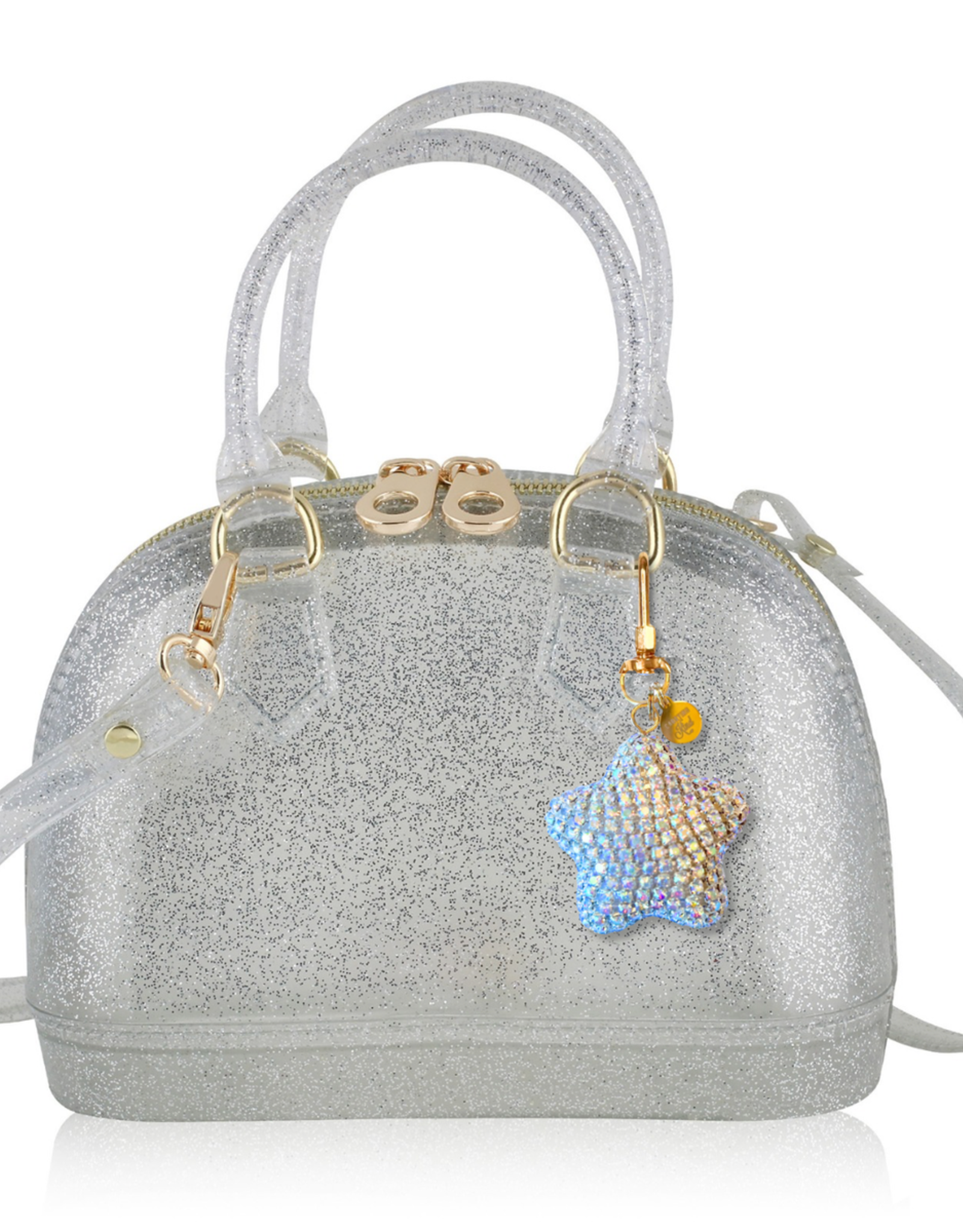 Carrying Kind Cate Sparkle Purse with Charm