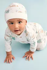 Little Me Aquatic Zip Front Footie & Hat Set