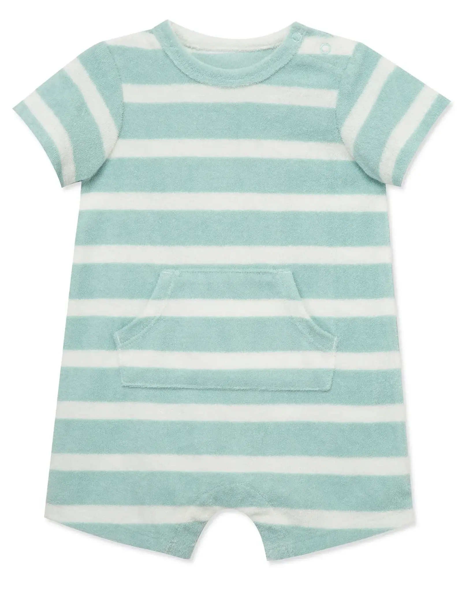 Little Me Aquatic Striped Romper