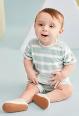 Little Me Aquatic Striped Romper