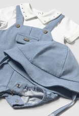 Mayoral Riviera Dungaree with hat