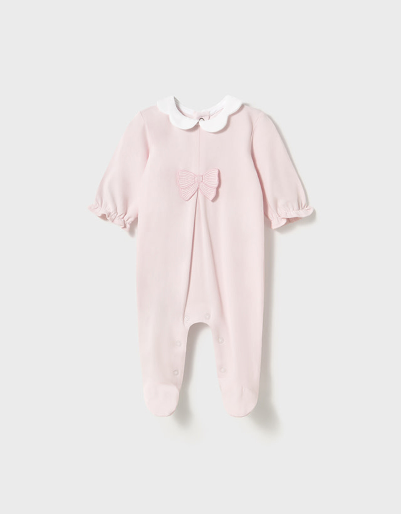 Mayoral Flowers Pink 2 Footie set