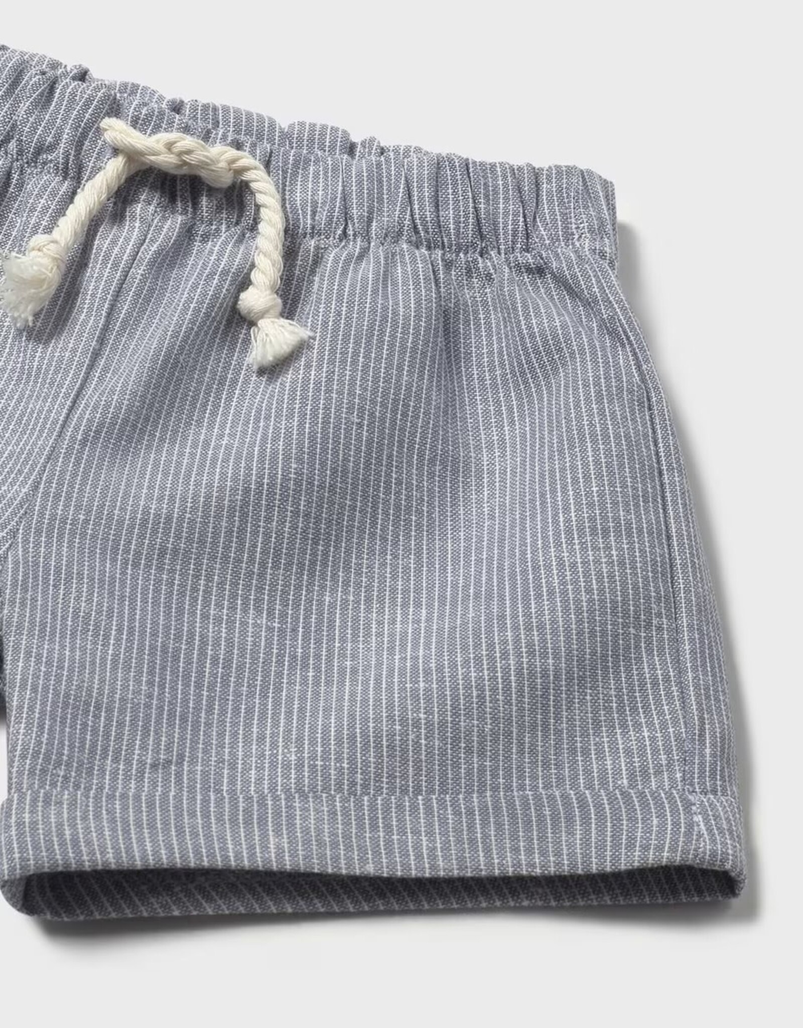 Mayoral Star Blue Shorts, Shirt and Hat Set