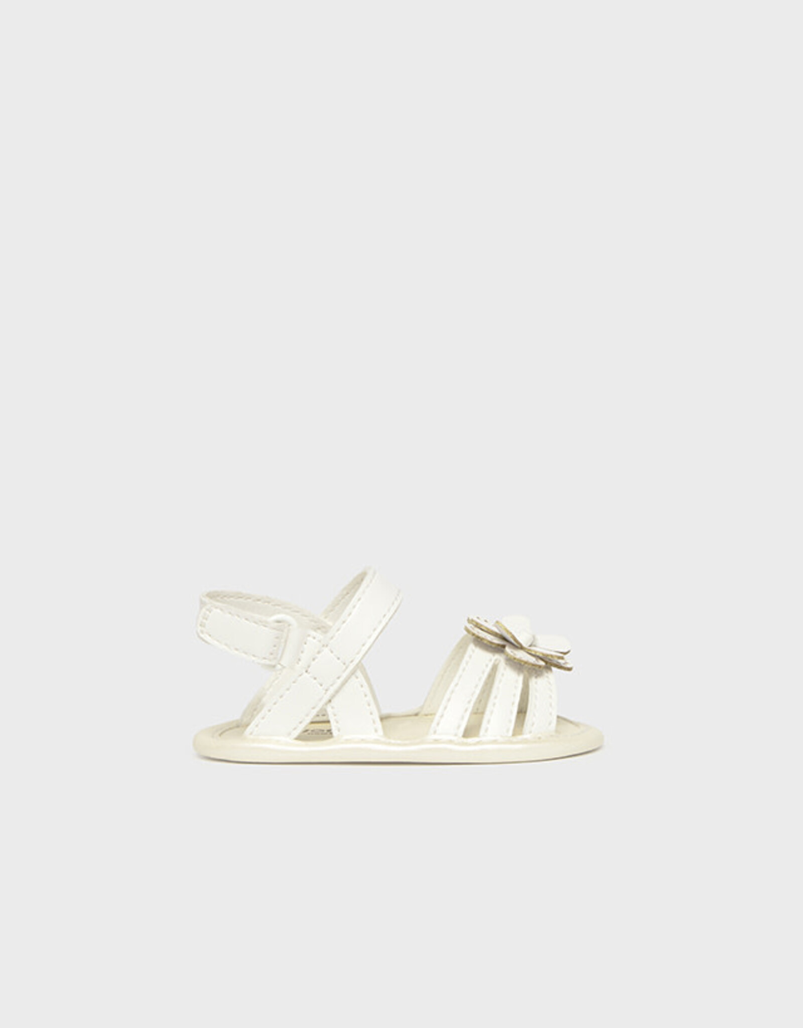 Mayoral Cute White Baby Sandals