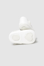 Mayoral White Mary Janes with Flower
