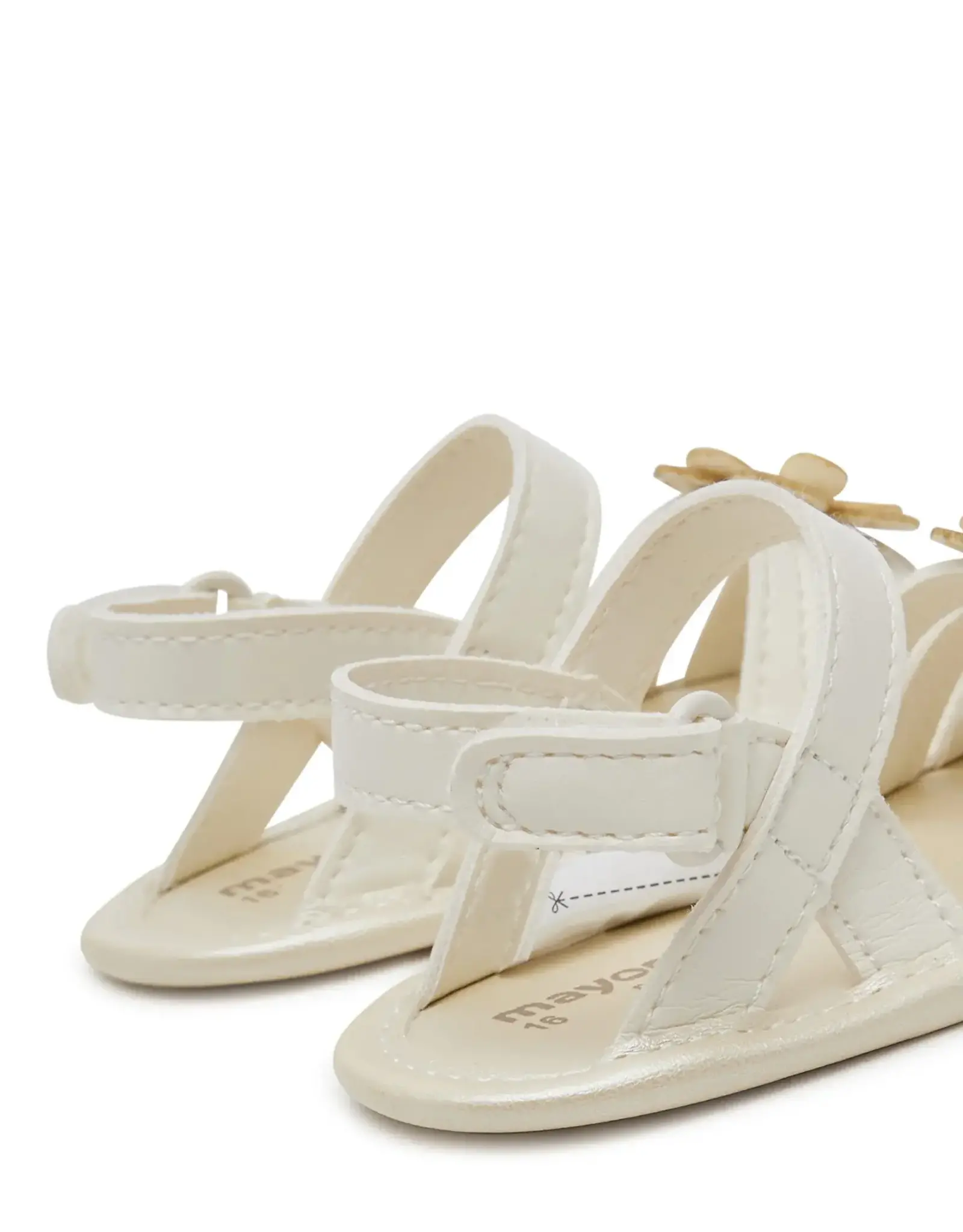 Mayoral Cute Natural Baby Sandals