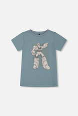 Deux Par Deux Stormy Sea T-shirt with print