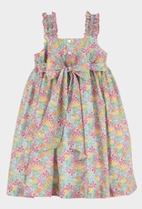 Casero Floral Jamboree Summer Smocked Dress