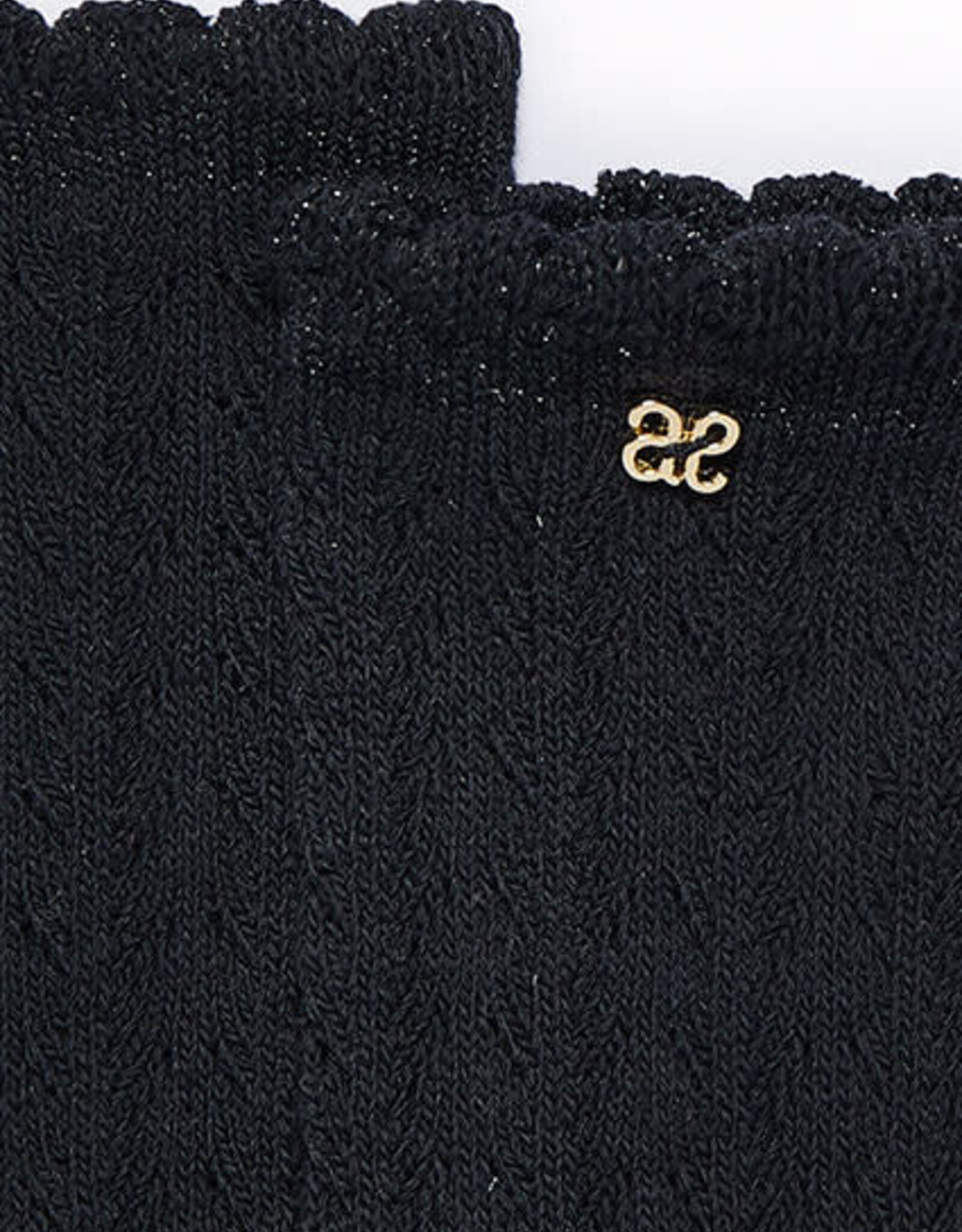 Abel & Lula Black Tween Girl Socks