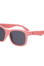 Babiators Eco Navigator:  Seashell Pink Smoke Lenses