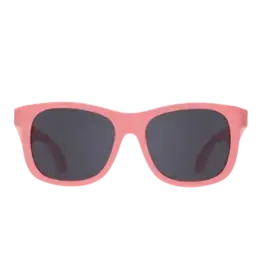 Babiators Eco Navigator:  Seashell Pink Smoke Lenses