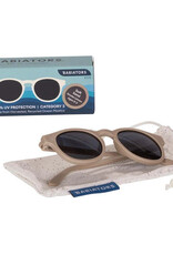 Babiators Eco Keyhole: Soft Sand Smoke Lenses