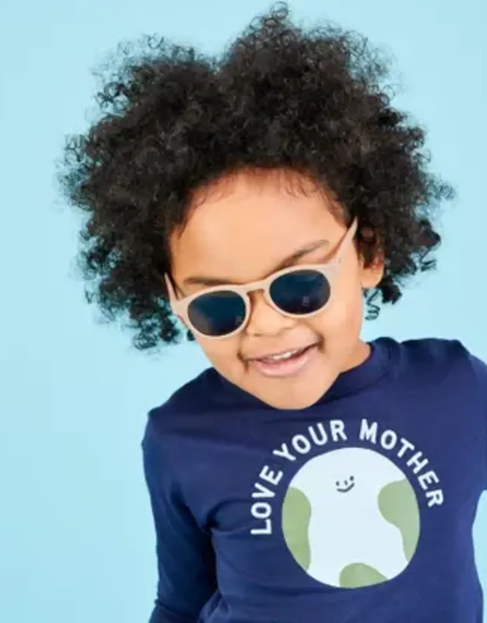 Babiators Eco Keyhole: Soft Sand Smoke Lenses
