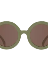 Babiators Original Round:  Wild Moss Amber Lenses