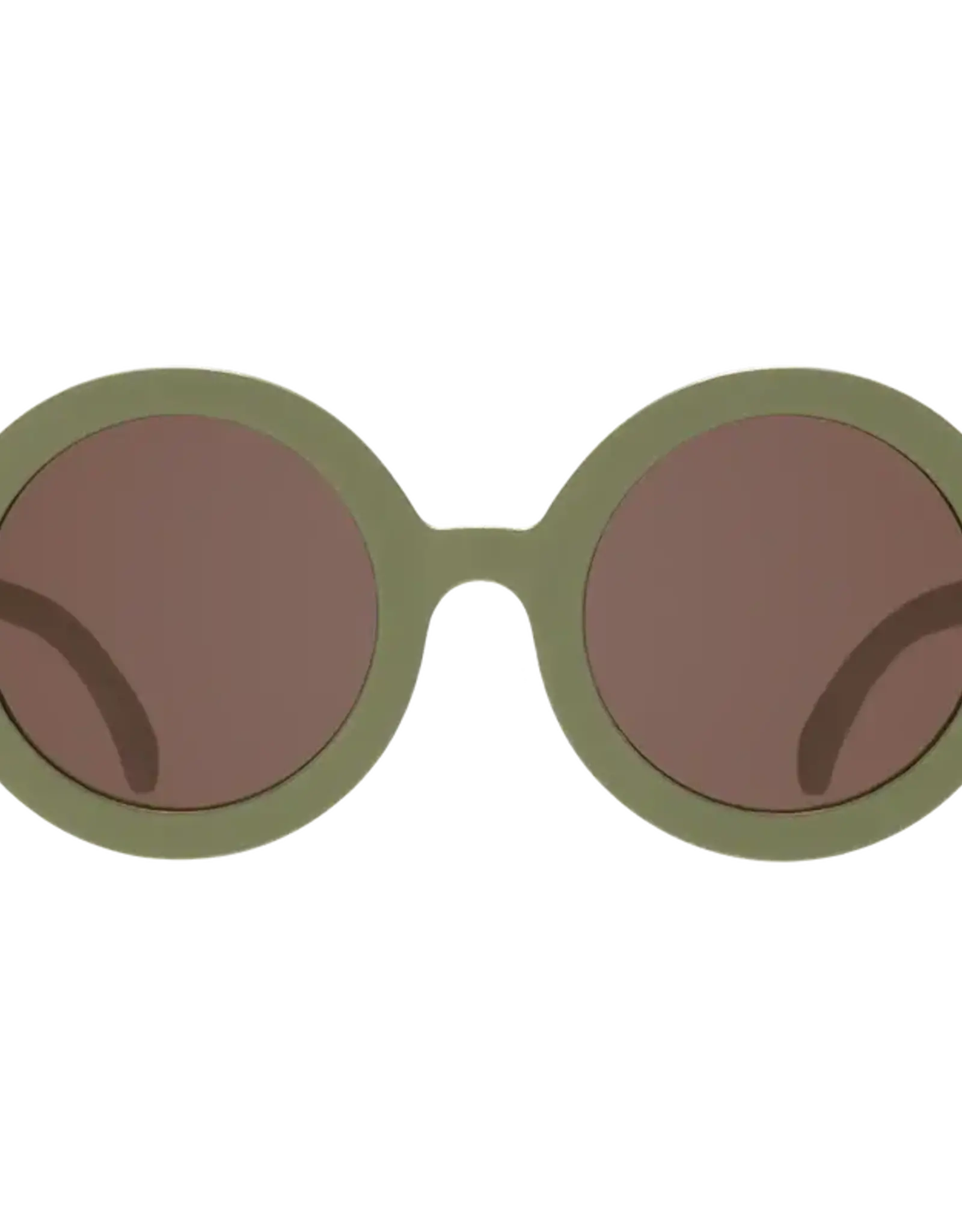 Babiators Original Round:  Wild Moss Amber Lenses