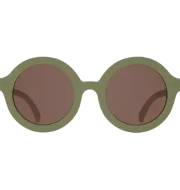 Babiators Original Round:  Wild Moss Amber Lenses