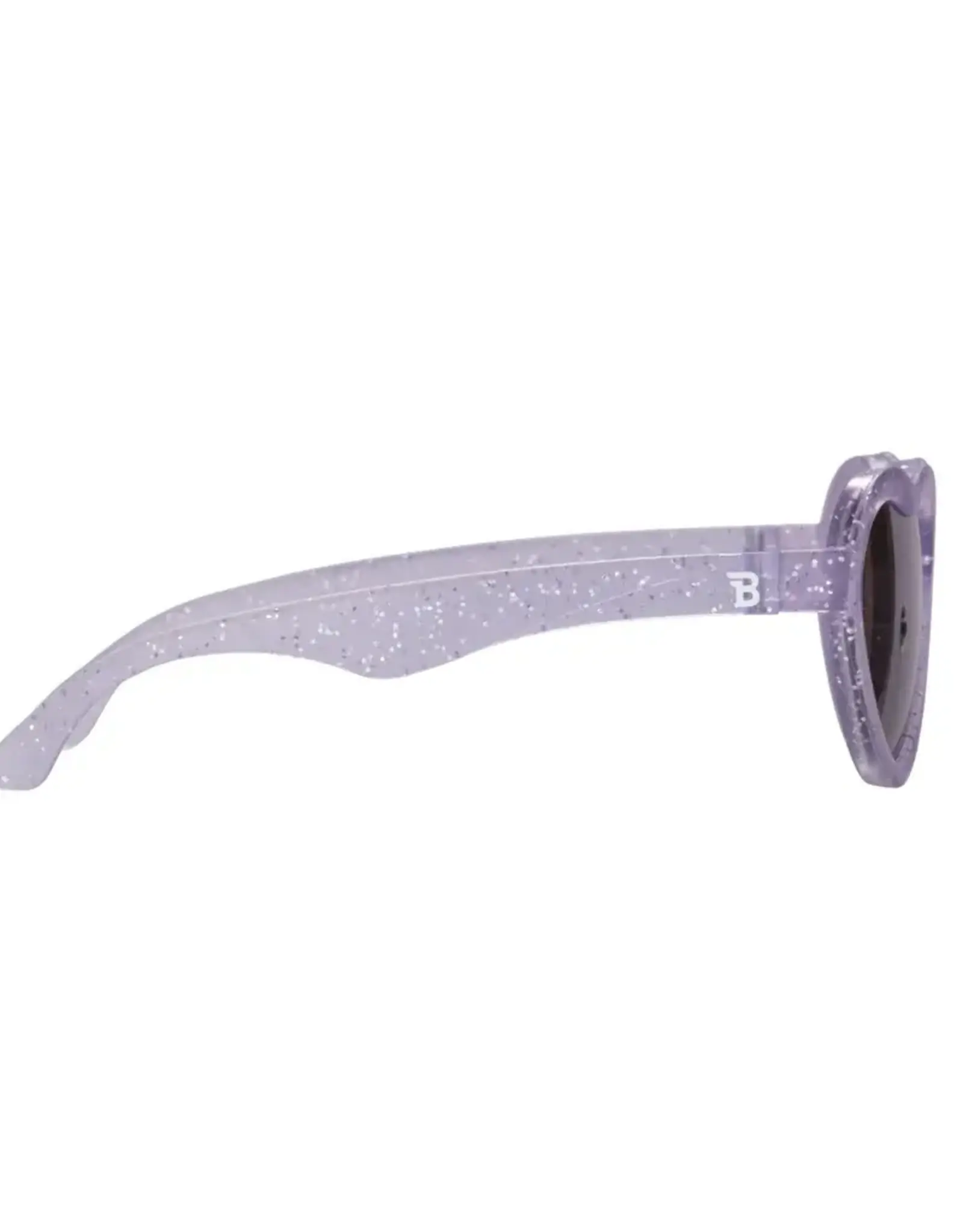 Babiators Original Hearts:  Lavender Shimmer Purple Mirrored Lenses