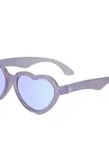 Babiators Original Hearts:  Lavender Shimmer Purple Mirrored Lenses
