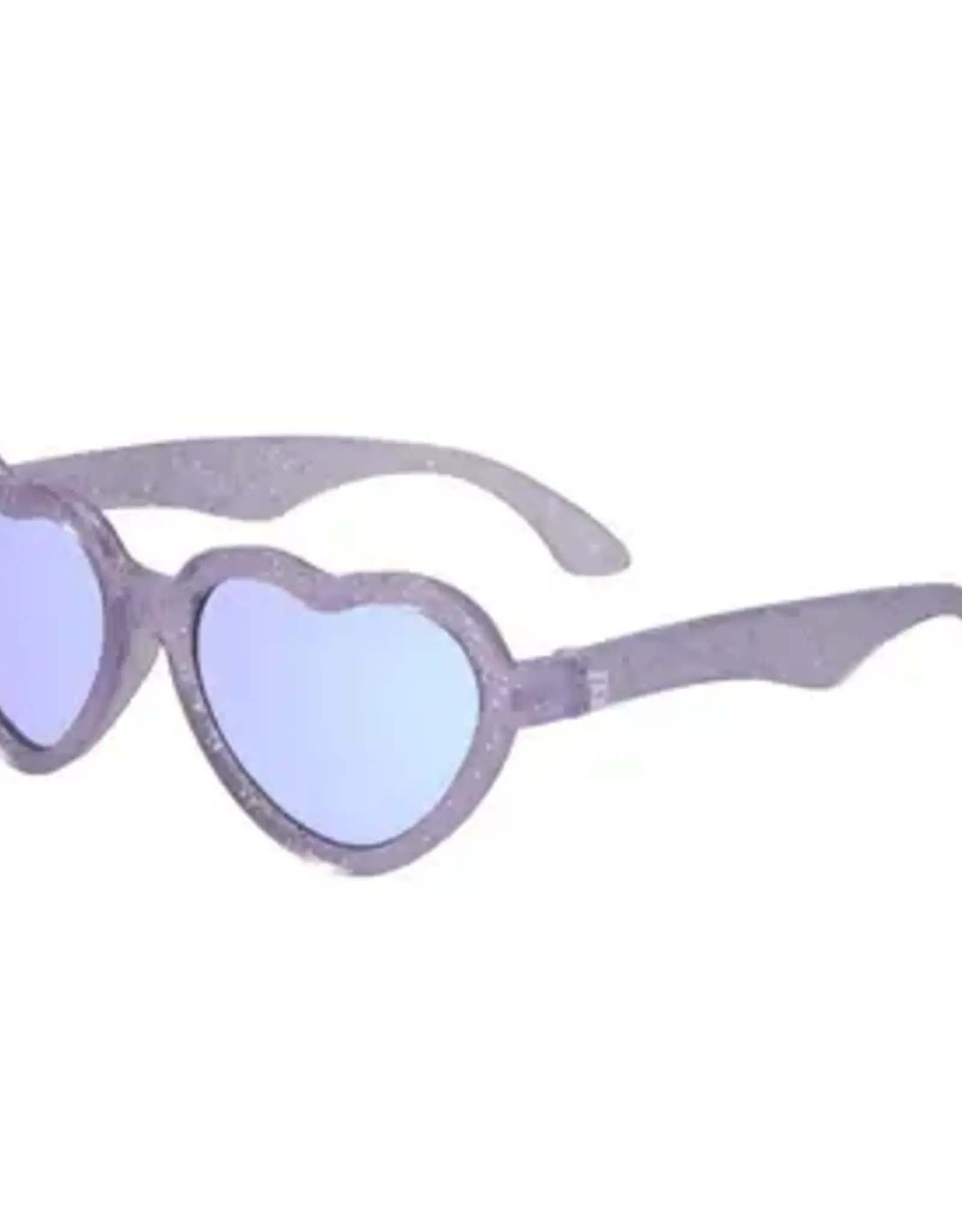 Babiators Original Hearts:  Lavender Shimmer Purple Mirrored Lenses