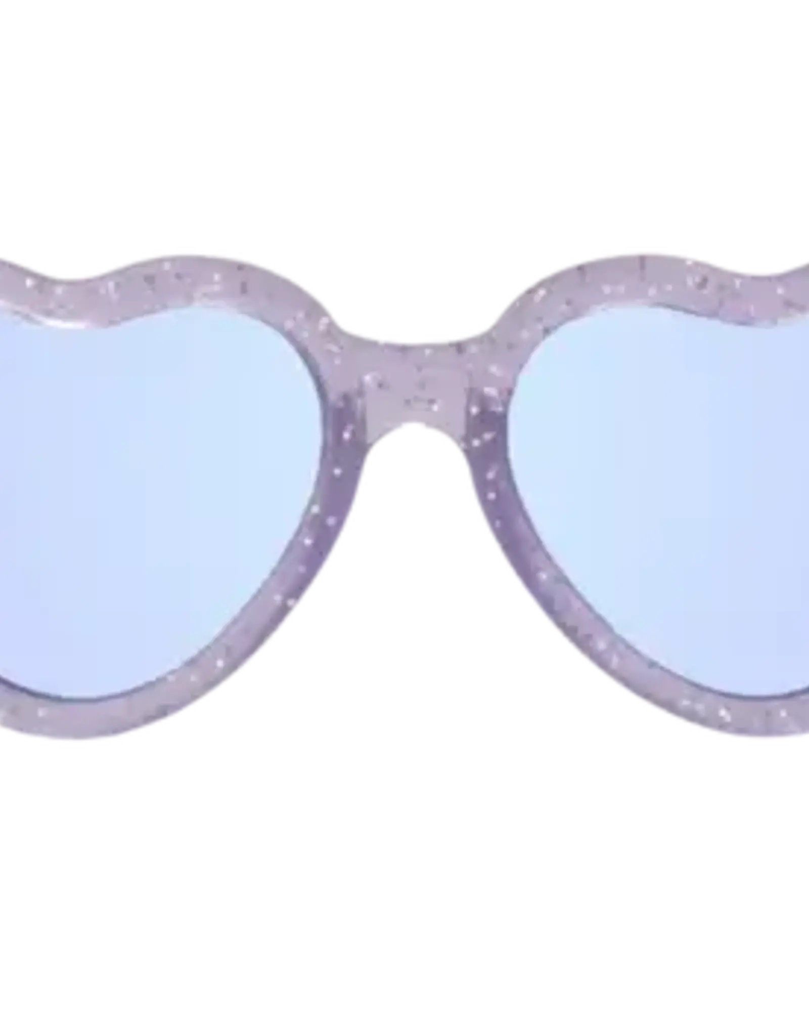 Babiators Original Hearts:  Lavender Shimmer Purple Mirrored Lenses