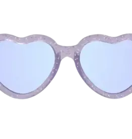 Babiators Original Hearts:  Lavender Shimmer Purple Mirrored Lenses