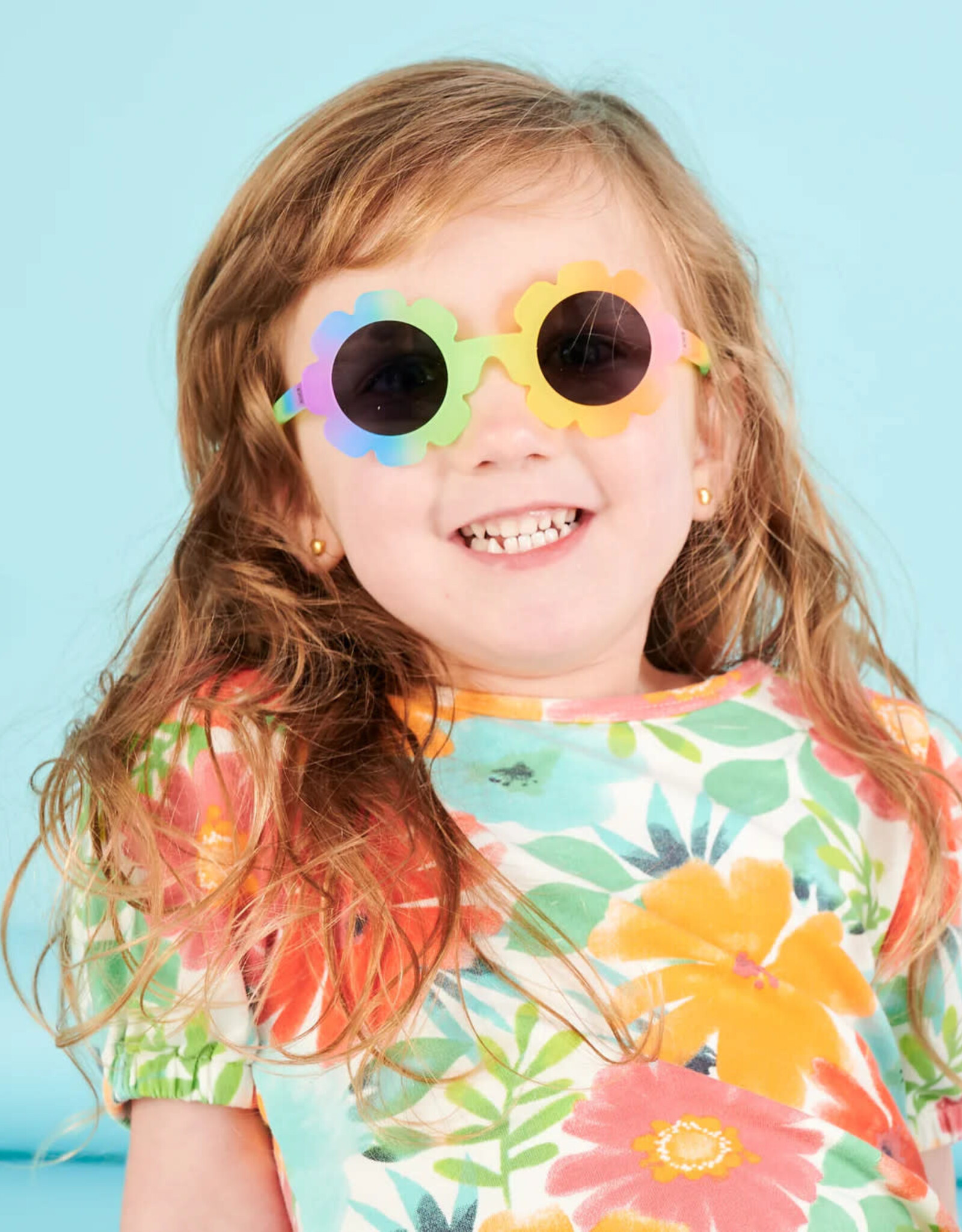 Babiators Originals Flower: Flower Power Smoke Lenses